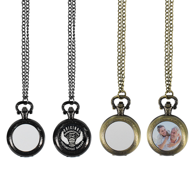 Jewellery Watch - Custom Vintage Metal Pocket Watch Pendant