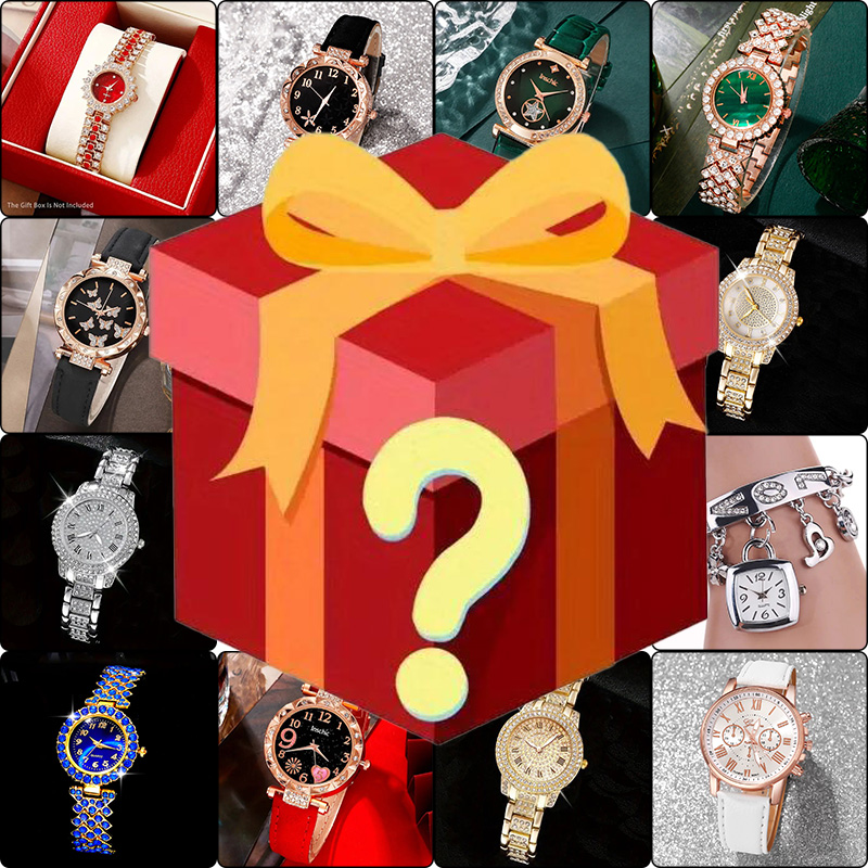 Jewellery Watch - 1pc，Surprise mystery box with a 100%