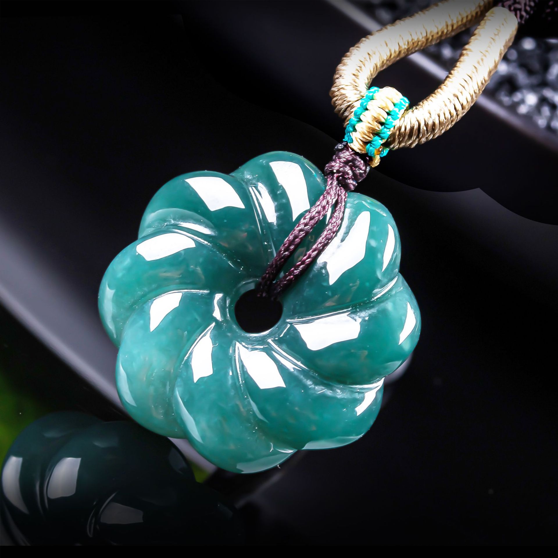 Natural Burmese Jadeite Flower - Jewelry & Watches Vitopoulos ulasan dan harga