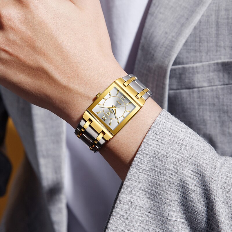 LiEBIG Luxury Golden Quartz Wr - Jewelry Watches Gold ulasan dan harga