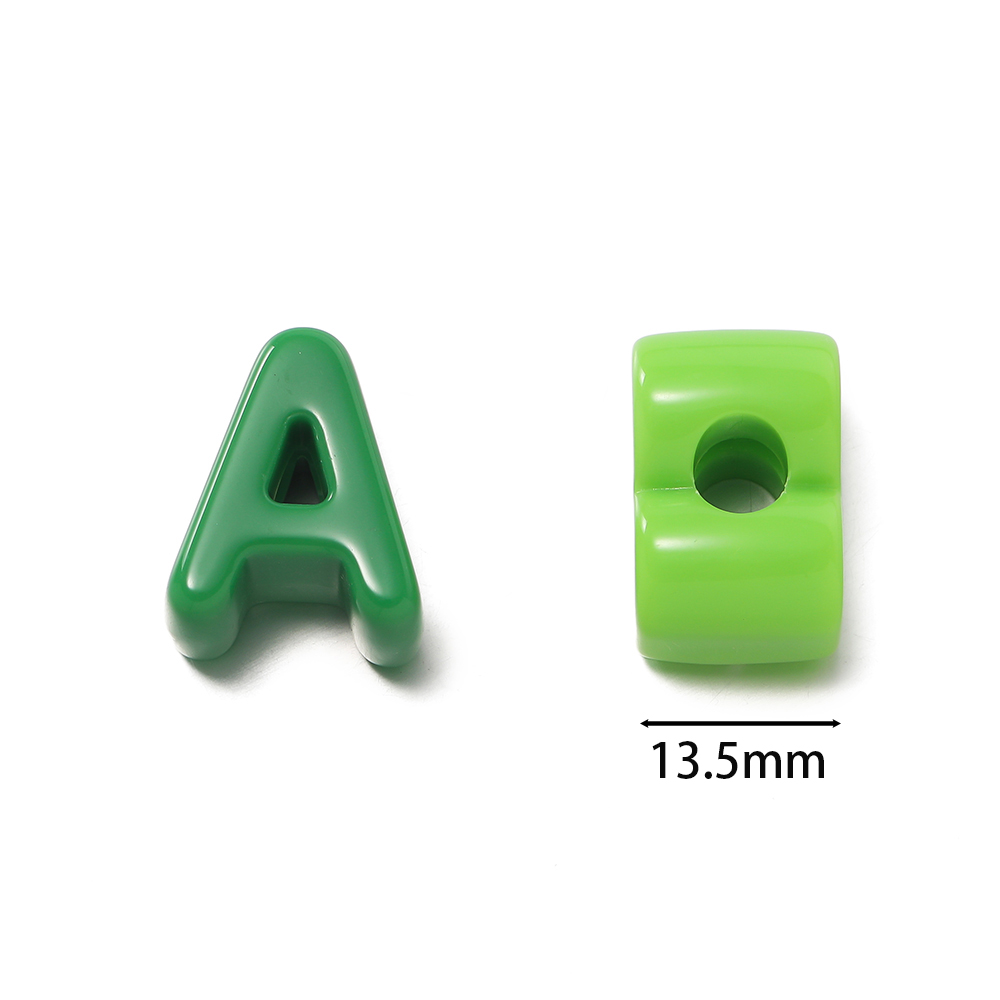 10pcs/lot Mixed Color Big Hole - Jewelry Quotes ulasan dan harga