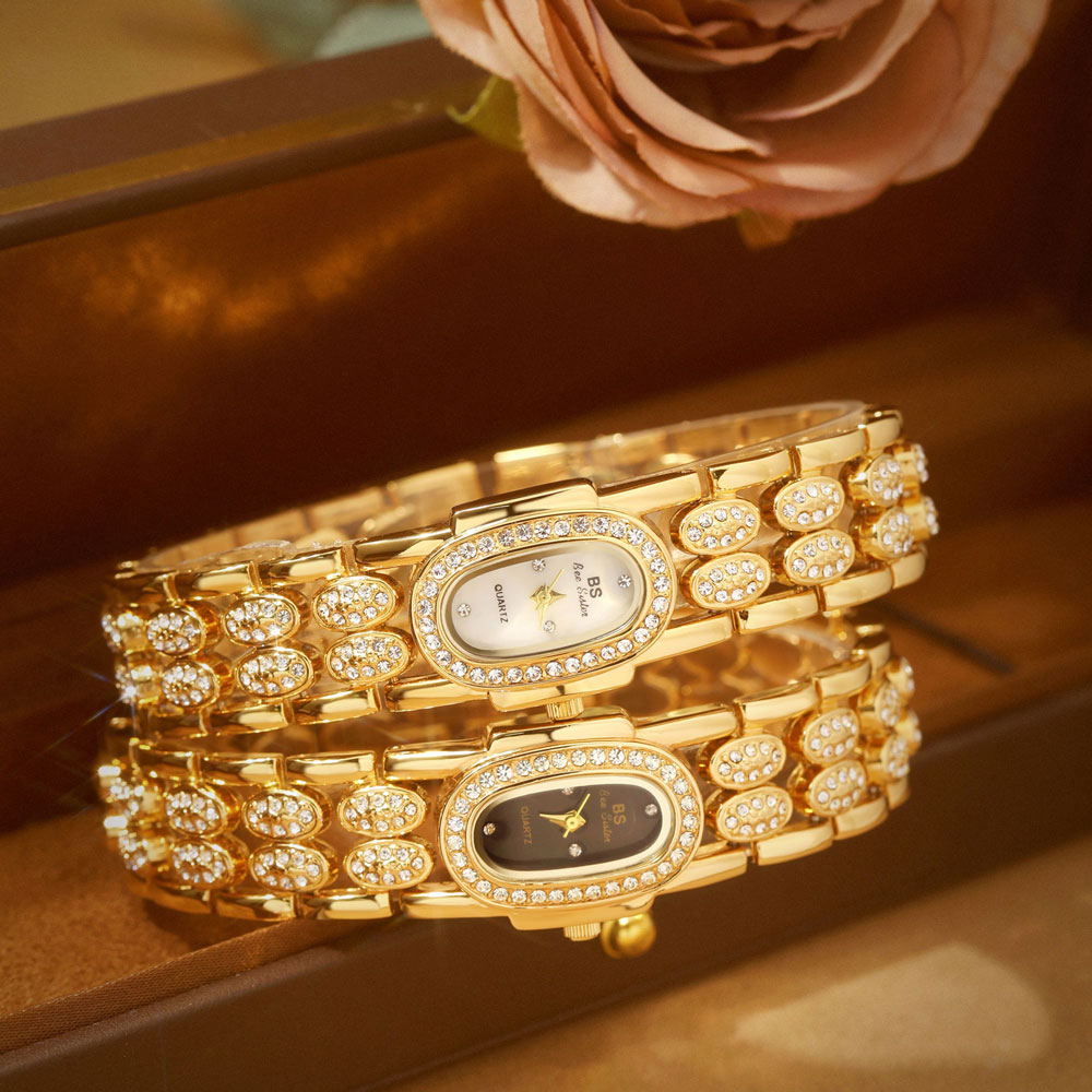 Fashion Watches Gold Bracelet  - Jewelry Watches Gold ulasan dan harga