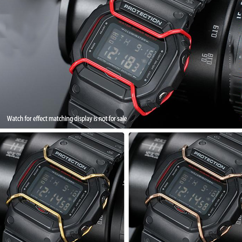 Stainless Steel Watch Bumper F - Casio Watch G-Shock Ga-2100 ulasan dan harga