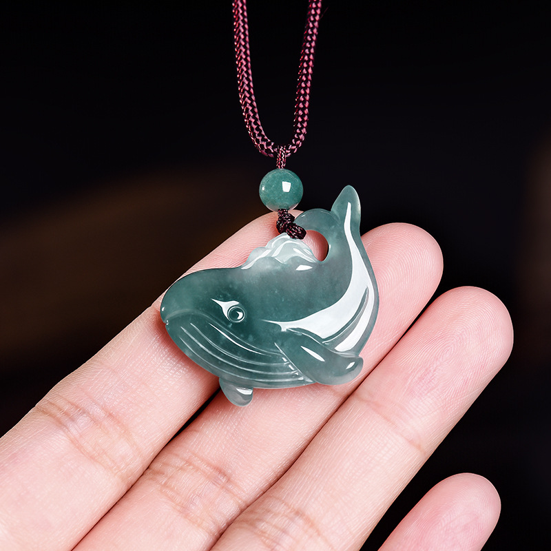 Natural Burmese Jadeite Whale  - Jewelry & Watches Vitopoulos ulasan dan harga