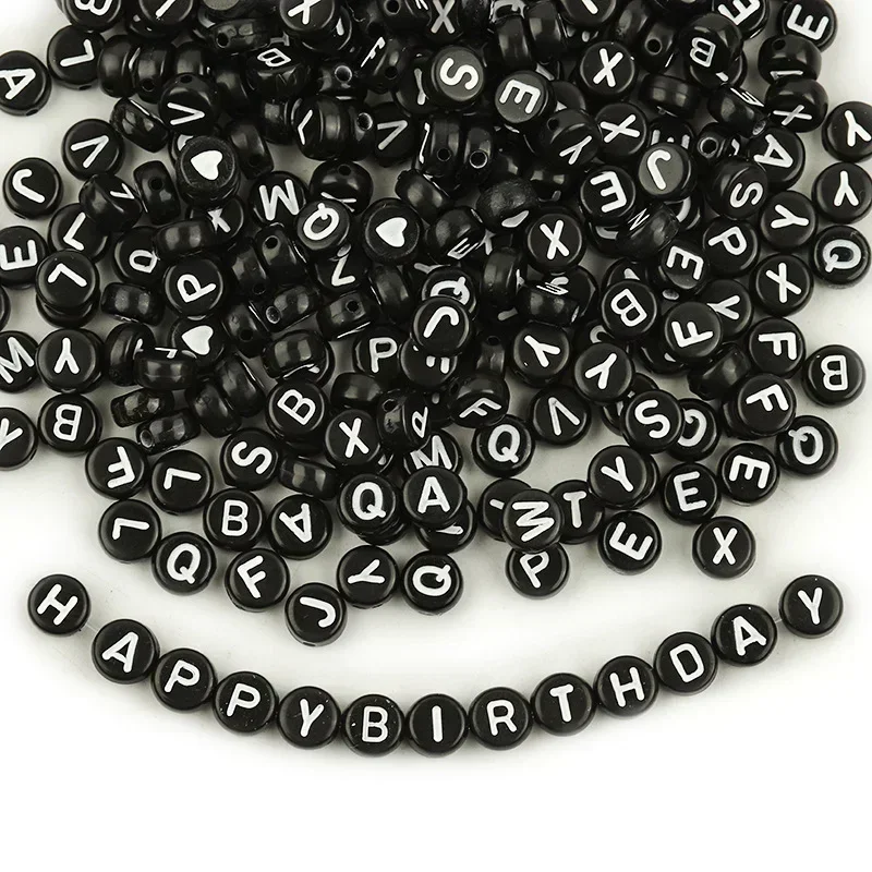100-500PCS Acrylic A-Z 26 Lett - Jewelry Quotes ulasan dan harga