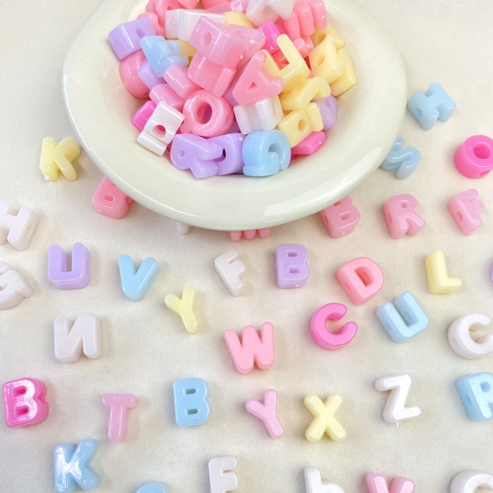 10/50/100PCS 14-20mm Acrylic L - Jewelry Quotes ulasan dan harga