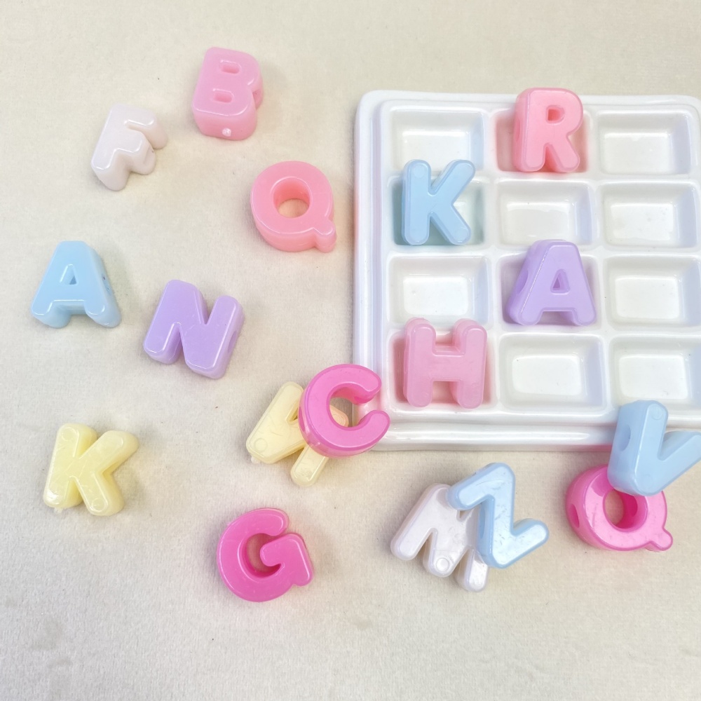 10/50/100PCS 14-20mm Acrylic L - Jewelry Quotes ulasan dan harga