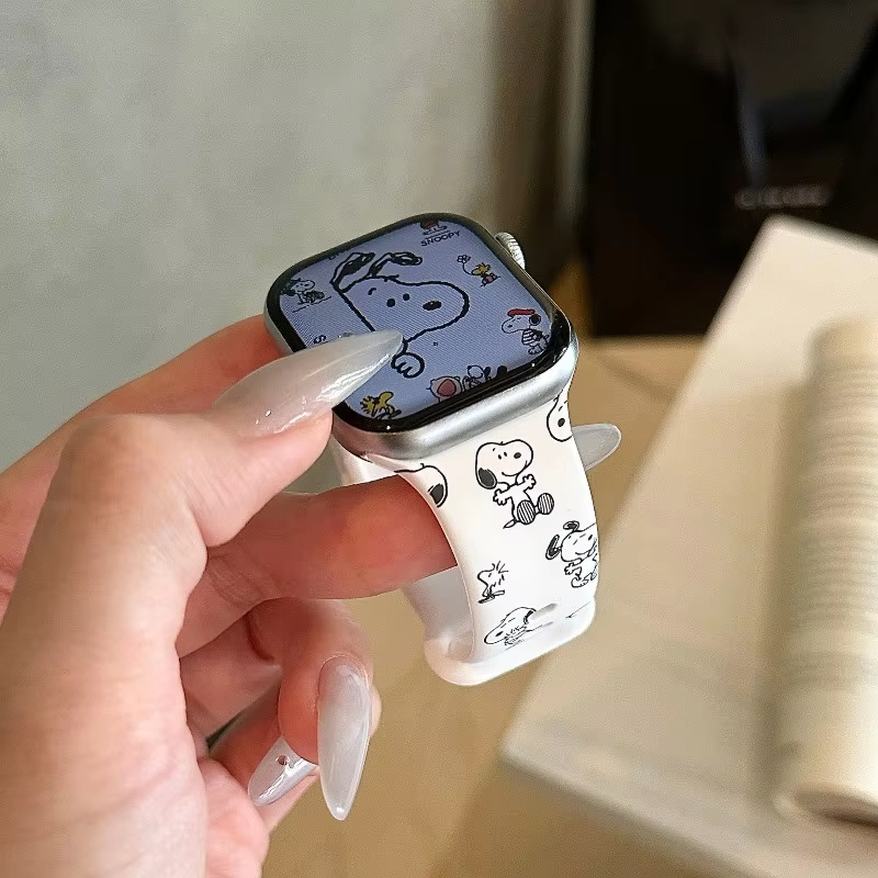 Cartoon Snoopy Watchband Apple - Jewelry Bracelet Watches ulasan dan harga