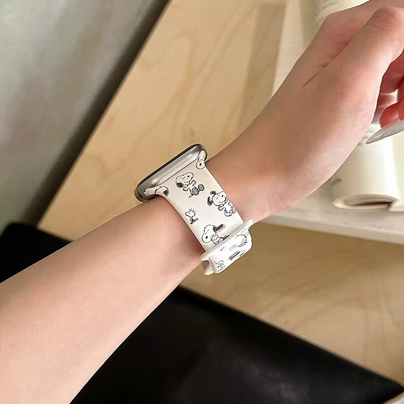 Cartoon Snoopy Watchband Apple - Jewelry Bracelet Watches ulasan dan harga