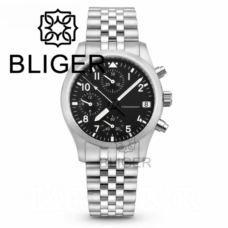 BLIGER Full Black Brushed 38mm - Jewellery Watch ulasan dan harga