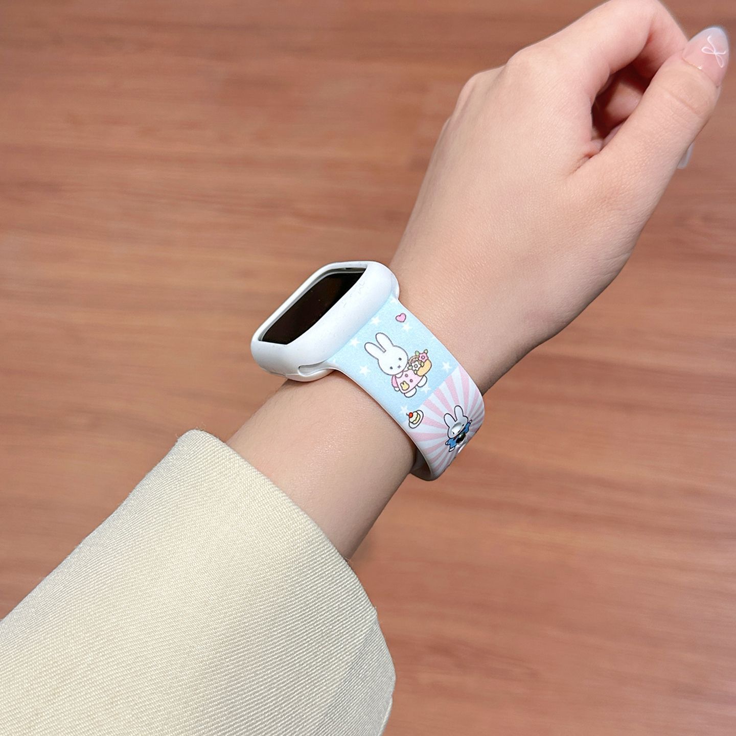 Dopamine Color Miffy Silicone  - Jewelry Bracelet Watches ulasan dan harga