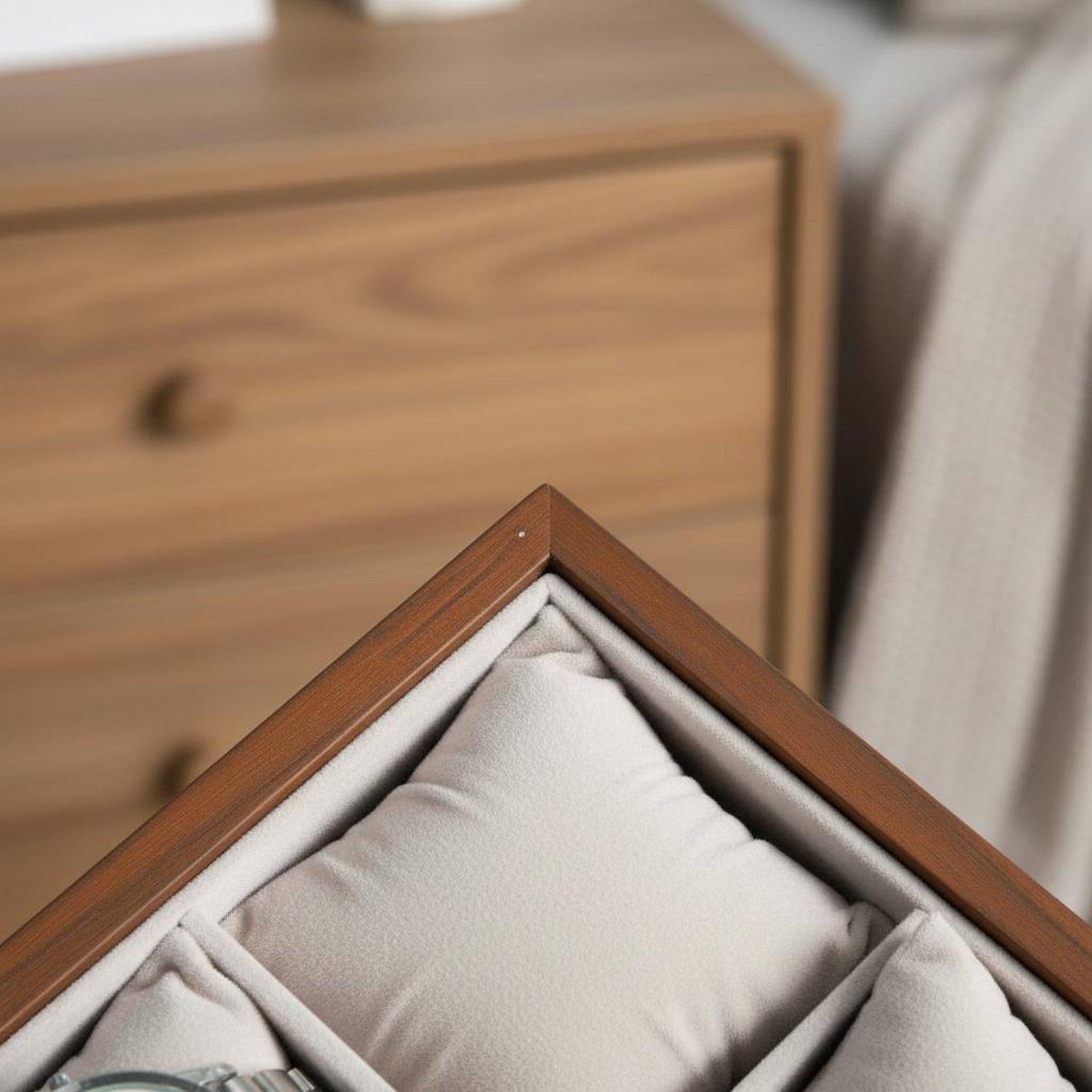 Watch and Jewellery Box Wooden - Jewellery Watch ulasan dan harga