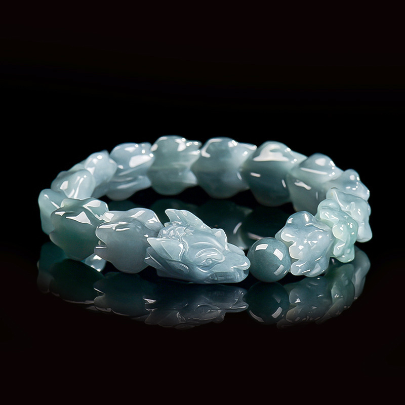 Blue Burmese Jadeite Dragon Br - Jewelry & Watches Vitopoulos ulasan dan harga