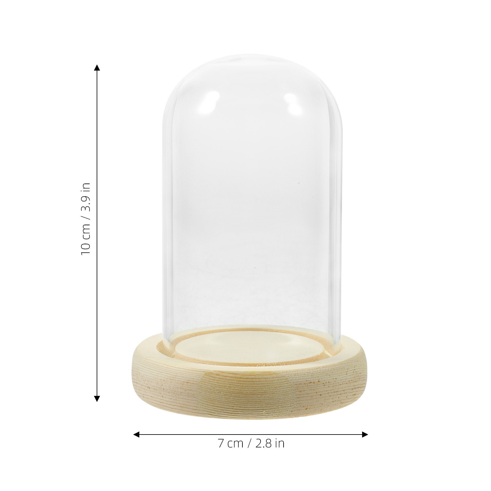 1Pcs Cake Glass Shade Dome Hig - High Jewelry Watches ulasan dan harga